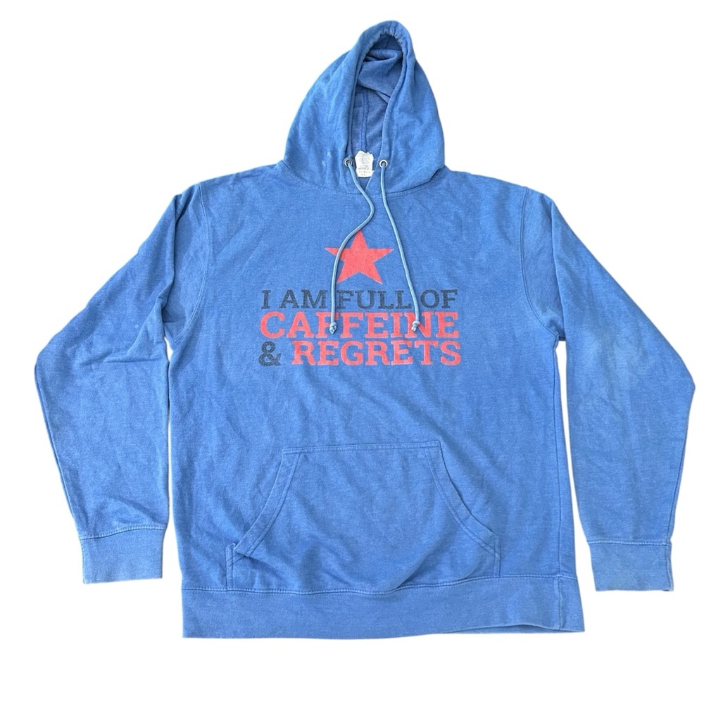Delta Fleece Hoodie with graphic Men’s size XL